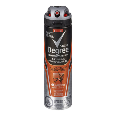 DEGREE Dry Spray Adventure 107g
