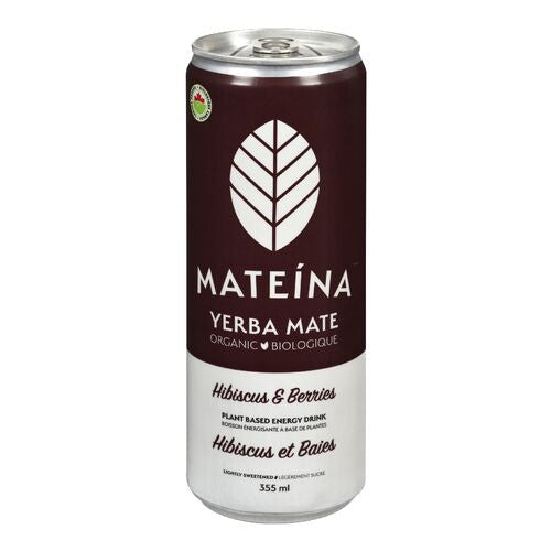 MATEINA Yerba Mate Hibiscus 355ml