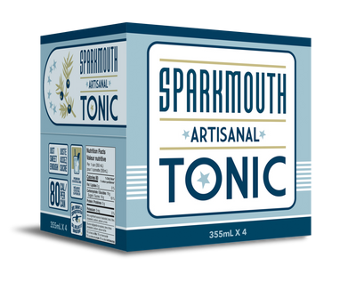Sparkmouth Artisanal Tonic, 355 mL, 4 ct