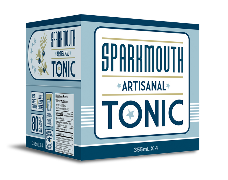 Sparkmouth Artisanal Tonic, 355 mL, 4 ct