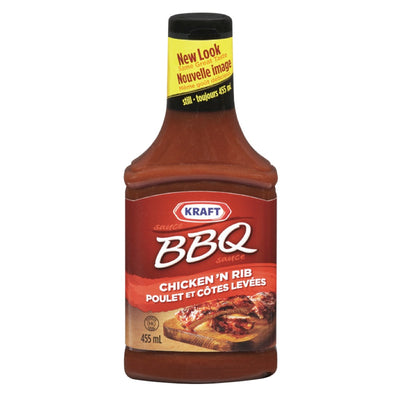 KRAFT BBQ Chicken N Rib 455ml