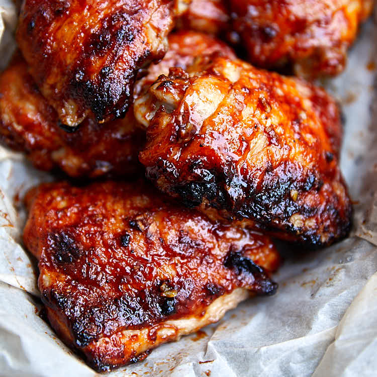 BBQ CHICKEN THIGHS