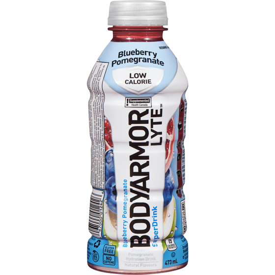 Body Armor Low Calorie Blueberry Pomegranate Super Drink, 473 ml