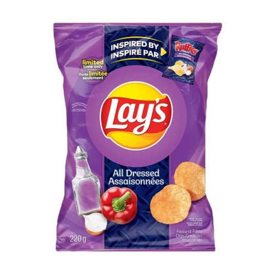LAY'S All Dressed Chips 156g
