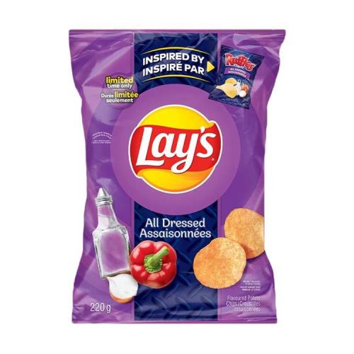 LAY'S All Dressed Chips 156g
