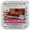 HANDI-FOIL Eco-foil 8 Inch Square Cake Pans Lids 3 Pack