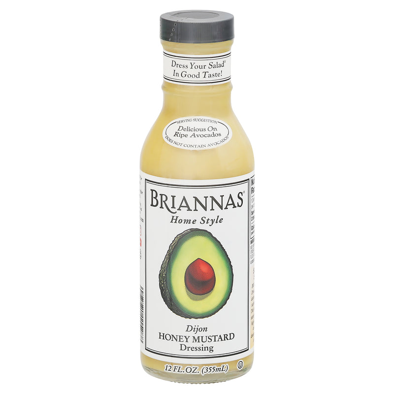 Briannas Dijon Honey Mustard Home Style Dressing, 355 mL