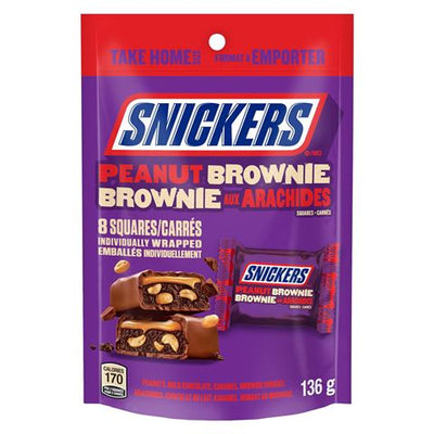 SNICKERS Peanut Brownie Bites 130g