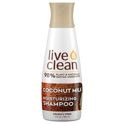 Live Clean Coconut Milk Moisturizing Shampoo, 355 mL