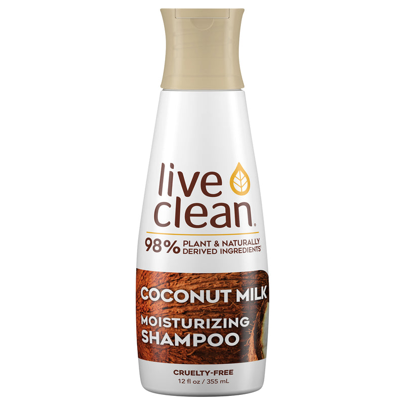 Live Clean Coconut Milk Moisturizing Shampoo, 355 mL