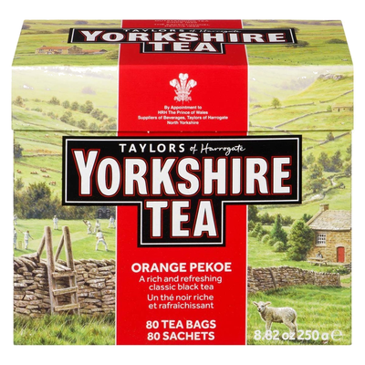 Taylors Of Harrogate Yorkshire Orange Pekoe Tea, 80 ct