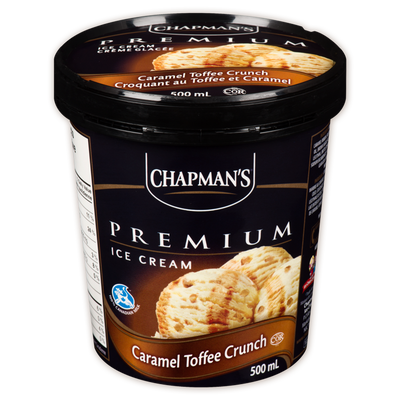 CHAPMAN'S Caramel Toffee 500ml