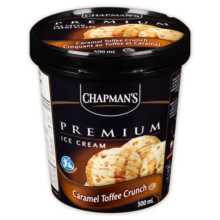 CHAPMAN'S Caramel Toffee 500ml