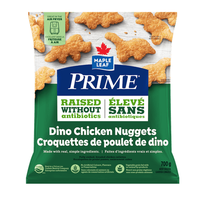 MAPLE LEAF DINO CHICKEN NUGGET 1 ea