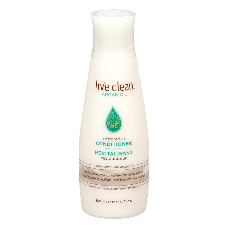 LIVE CLEAN Restorative Argan Oil Conditioner 12oz