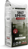 Salt Spring Coffee Organic Peru Medium Roast, 400 g, 397 g