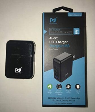 PDI 4 PORT USB WALL CHARGER