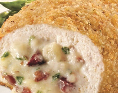 CHICKEN CORDON With Cream Brie and Apple
