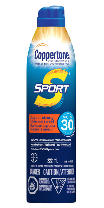 Coppertone Sport SPF 30 Sunscreen, 222 mL