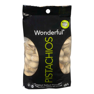 WONDERFUL Roasted Salted Pistachios 225g