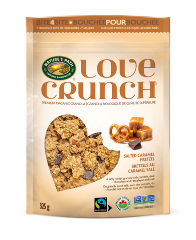 Love Crunch Salted Caramel Pretzel Granola, 325 g