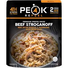 PEAK REFUEL BEEF STROGANOFF 142 g