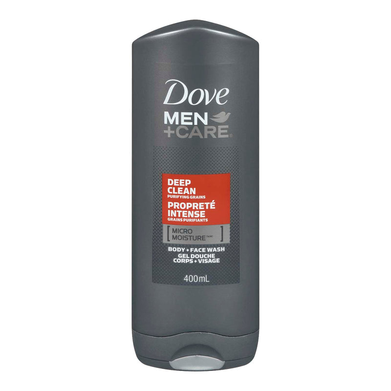 DOVE Men Care Deep Clean Body & Face Wash 400ml