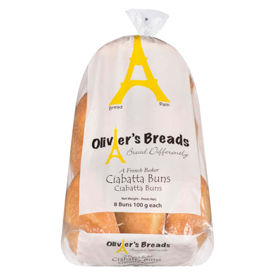 OLIVER'S Breads Ciabatta Buns