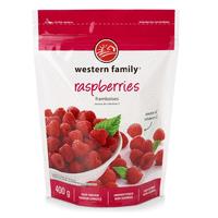 WESTERN FAMILY Raspberry 600g