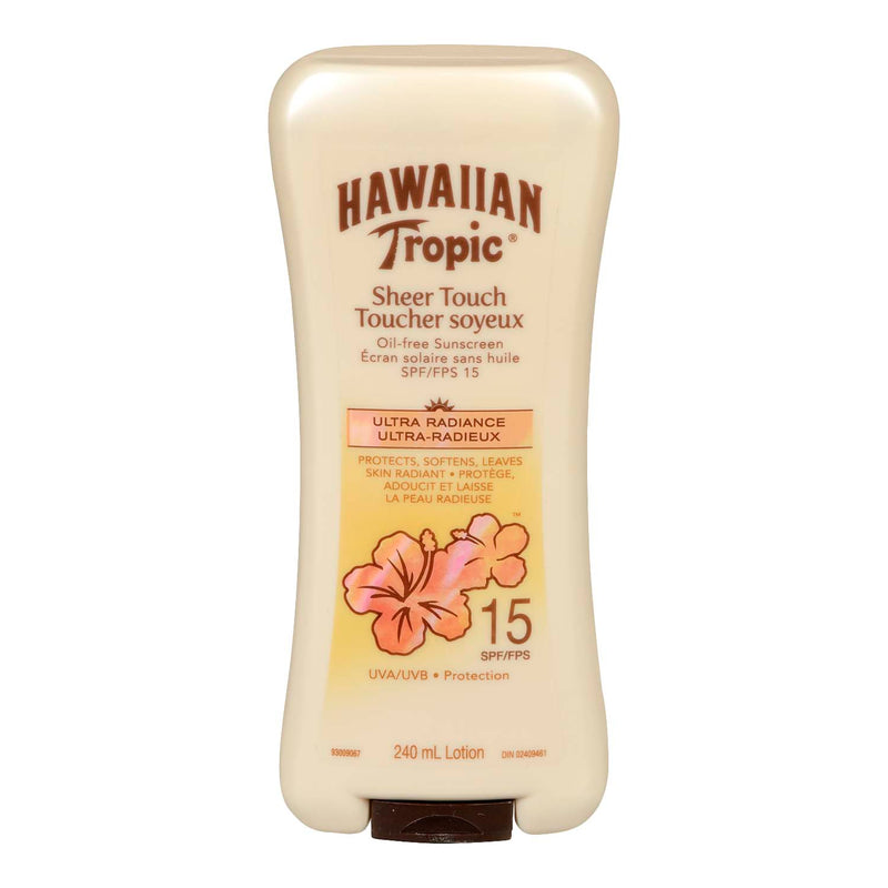 Hawaiian Tropic Sheer Touch Ultra Radiance Sunscreen 15 SPF, 240 mL