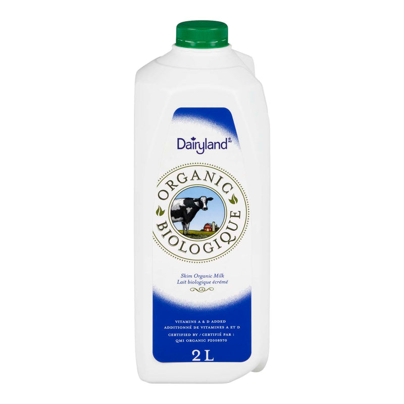 DAIRYLAND Skim Organic Milk, 2 l