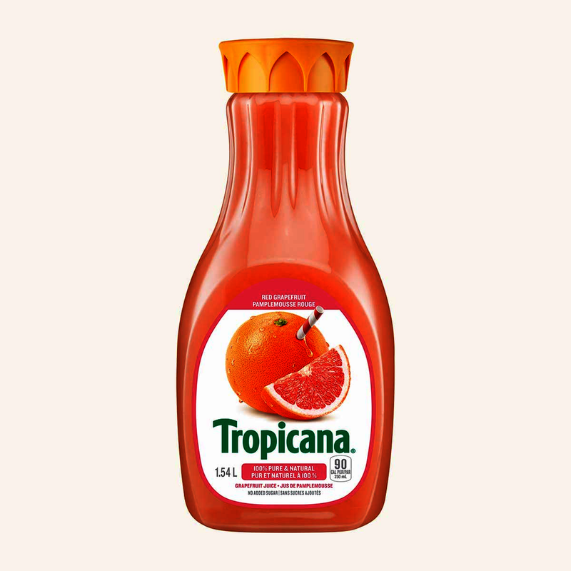 Tropicana Red Grapefruit Juice, 1.54 litre
