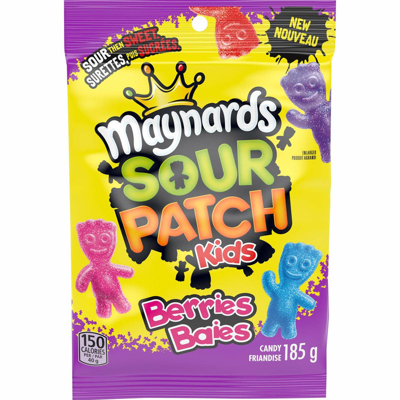 Maynards Sour Patch Kids Berries, 185 g
