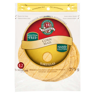 GRIMM'S Gluten Free Corn Tortillas, 295 g