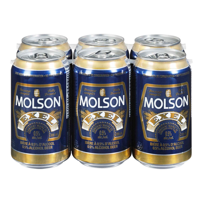 MOLSON Exel Beer 6 Pack 355ml