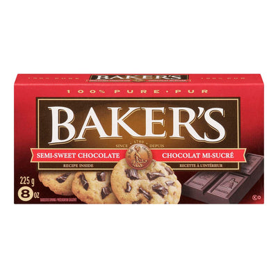 BAKER'S Semi Sweet Chocolate 225g