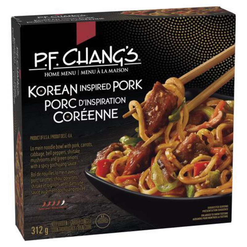 P.F. Chang's Frozen Hot Korean Inspired Pork Meal, 312 g
