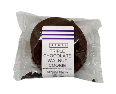Rebel Soft & Chewy Triple Chocolate Walnut Cookie, 1 ct