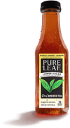 Pure Leaf Lower Sugar Subtly Sweet Lemon Real Brewed Tea, 18.5 fl oz