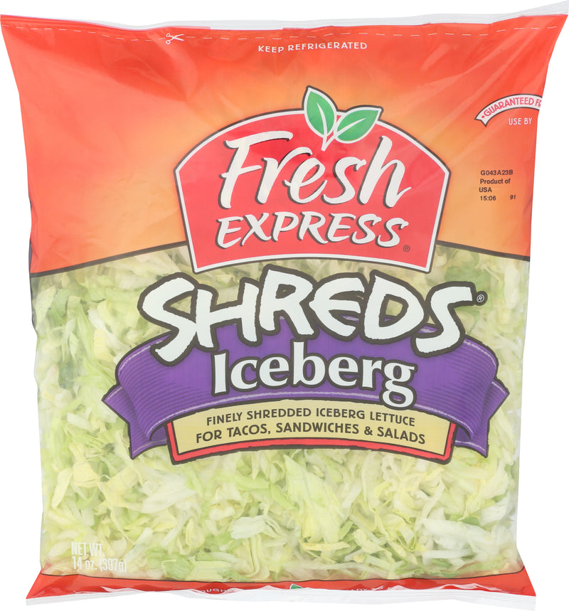 Fresh Express Shreds for Tacos, Sandwiches, and Salads Family Size, 454 g