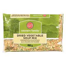WESTERN FAMILY VEG SOUP MIX 450 G