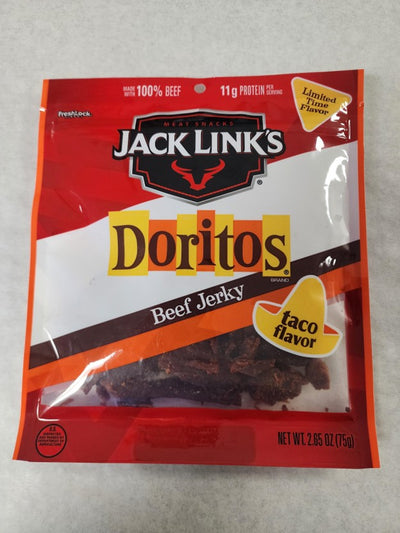 JACK LINKS BEEF JERKY TACO FLA 75 g