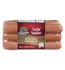 GRIMM'S BRATWURST SIZZLEN SMOK 450 ea