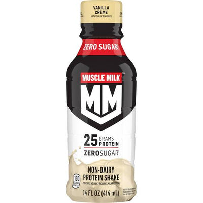 Muscle Milk Non Dairy Zero Sugar Vanilla Cream Protein Shake, 414 mL