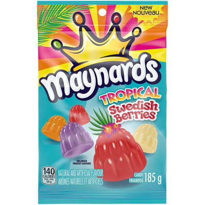 MAYNARDS Tropical Swedish Berries Candy 185g