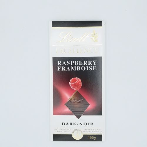 Lindt Raspberry Dark Chocolate, 100 g