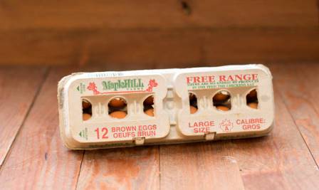 MAPLE HILL FARMS Free Range Eggs
