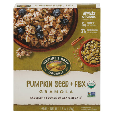 NATURE'S PATH Organic Pumpkin Flax Granola Cereal 298g