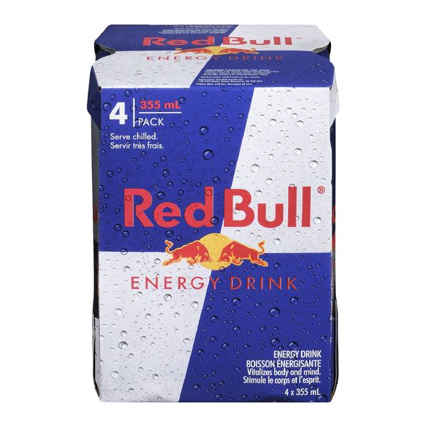 RED BULL 4 Pack 250ml