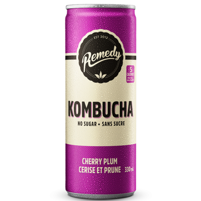REMEDY KOMBUCHA CHERRY PLUM 355 ml